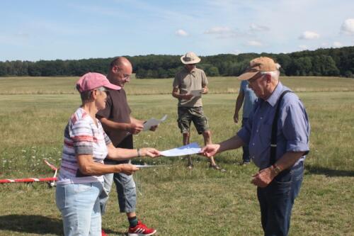 2.Platz  und tagesbester Einzelflug Otto Görisch
